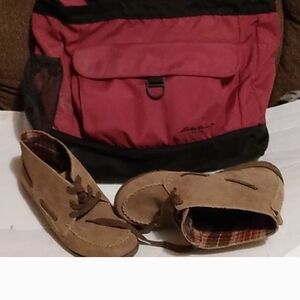 Eddie Bauer Tan Ankle Boots